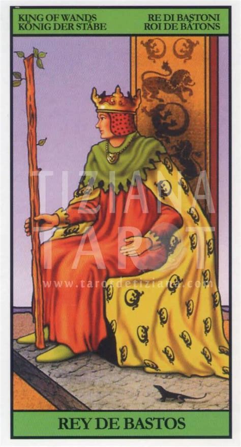 el rey de bastos|Rey de Bastos en el Tarot Significado y Combinaciones